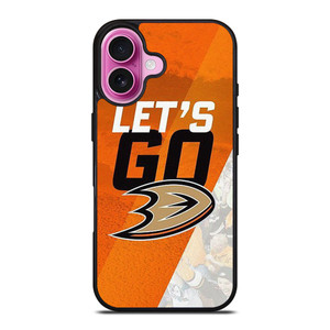 LETS GO ANAHEIM DUCKS ICE HOCKEY iPhone 16 Plus Case Cover