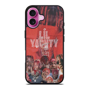 LIL YACHTY RAPPER COLLAGE iPhone 16 Plus Case Cover