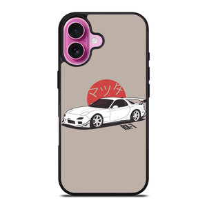 MAZDA RX7 MINIMALIST iPhone 16 Plus Case Cover