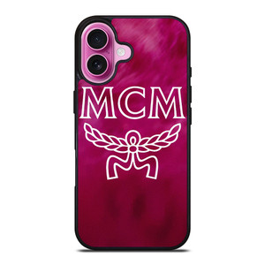 MCM WORLDWIDE PURPLE iPhone 16 Plus Case Cover