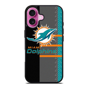 MIAMI DOLPHINS NFL FOOTBALL LOGO iPhone 16 Plus Case Cover MIAMI DOLPHINS NFL FOOTBALL LOGO iPhone 16 Plus Case Cover