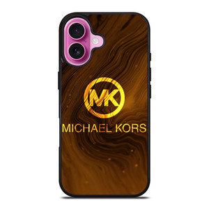 MICHAEL KORS GOLD LOGO iPhone 16 Plus Case Cover MICHAEL KORS GOLD LOGO iPhone 16 Plus Case Cover