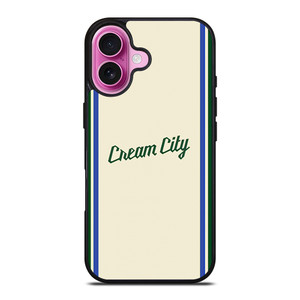 MILAUKEE BUCKS CREAM CITY BASKETBALL KIT iPhone 16 Plus Case Cover