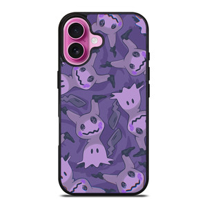 MIMIKYU POKEMON PURPLE iPhone 16 Plus Case Cover MIMIKYU POKEMON PURPLE iPhone 16 Plus Case Cover