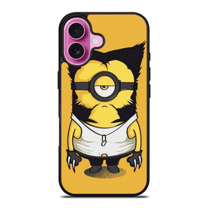MINION WOLVERINES CARTOON iPhone 16 Plus Case Cover MINION WOLVERINES CARTOON iPhone 16 Plus Case Cover