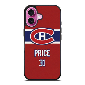 MONETREAL CANADIENS CAREY PRICE NHL KIT iPhone 16 Plus Case Cover MONETREAL CANADIENS CAREY PRICE NHL KIT iPhone 16 Plus Case Cover