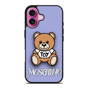 MOSCHINO TOY PURPLE iPhone 16 Plus Case Cover MOSCHINO TOY PURPLE iPhone 16 Plus Case Cover