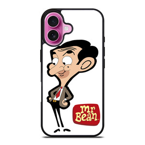 MR BEAN CARTOON LOGO iPhone 16 Plus Case Cover MR BEAN CARTOON LOGO iPhone 16 Plus Case Cover