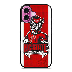 NC STATE WOLFPACK FOOTBALL CARBON LOGO iPhone 16 Plus Case Cover NC STATE WOLFPACK FOOTBALL CARBON LOGO iPhone 16 Plus Case Cover