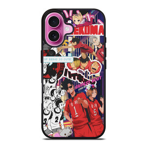 NEKOMA HIGH HAIKYUU COLLAGE iPhone 16 Plus Case Cover NEKOMA HIGH HAIKYUU COLLAGE iPhone 16 Plus Case Cover