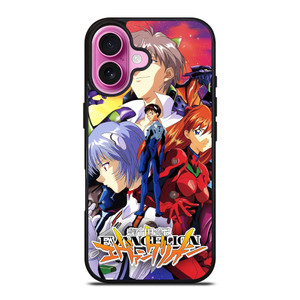 NEON GENESIS EVANGELION ANIME POSTER iPhone 16 Plus Case Cover