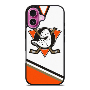 NHL ANAHEIM DUCKS ICE HOCKEY iPhone 16 Plus Case Cover NHL ANAHEIM DUCKS ICE HOCKEY iPhone 16 Plus Case Cover