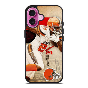 NICK CHUBB CLEVELAND BROWNS NFL iPhone 16 Plus Case Cover NICK CHUBB CLEVELAND BROWNS NFL iPhone 16 Plus Case Cover