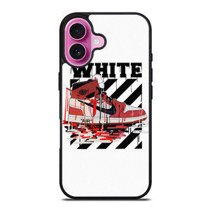 NIKE AIR JORDAN OFF WHITE MELTED iPhone 16 Plus Case Cover NIKE AIR JORDAN OFF WHITE MELTED iPhone 16 Plus Case Cover