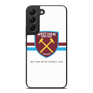 WEST HAM UNITED FOOTBALL CLUB LONDON Samsung Galaxy S22 Plus Case Cover WEST HAM UNITED FOOTBALL CLUB LONDON Samsung Galaxy S22 Plus Case Cover