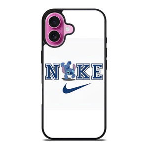 NIKE DISNEY STITCH CARTOON iPhone 16 Plus Case Cover NIKE DISNEY STITCH CARTOON iPhone 16 Plus Case Cover