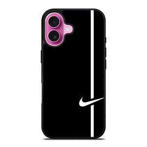 NIKE STRIPE LOGO iPhone 16 Plus Case Cover NIKE STRIPE LOGO iPhone 16 Plus Case Cover
