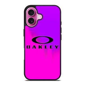 OAKLEY PURPLE LOGO iPhone 16 Plus Case Cover OAKLEY PURPLE LOGO iPhone 16 Plus Case Cover