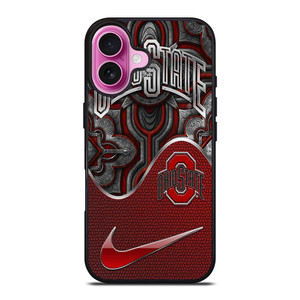 OHIO STATE BUCKEYES METAL EMBLEM iPhone 16 Plus Case Cover OHIO STATE BUCKEYES METAL EMBLEM iPhone 16 Plus Case Cover