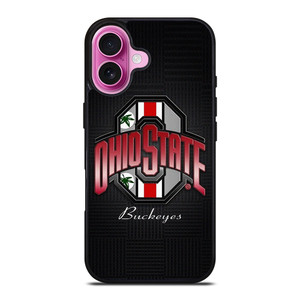 OHIO STATE BUCKEYES WEED METAL SYMBOL iPhone 16 Plus Case Cover OHIO STATE BUCKEYES WEED METAL SYMBOL iPhone 16 Plus Case Cover