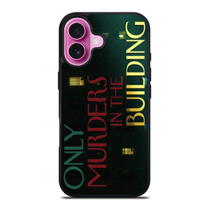 ONLY MURDERS IN THE BUILDING OMITB LOGO iPhone 16 Plus Case Cover ONLY MURDERS IN THE BUILDING OMITB LOGO iPhone 16 Plus Case Cover