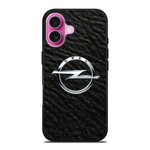 OPEL LEATHER LOGO iPhone 16 Plus Case Cover