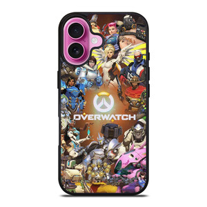 OVERWATCH GAMES ALL CHARACTERS iPhone 16 Plus Case Cover OVERWATCH GAMES ALL CHARACTERS iPhone 16 Plus Case Cover