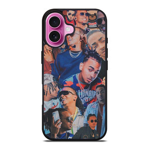 OZUNO RAPPER COLLAGE iPhone 16 Plus Case Cover OZUNO RAPPER COLLAGE iPhone 16 Plus Case Cover