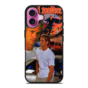 PAUL WALKER FAST AND FURIOUS COLLAGE iPhone 16 Plus Case Cover PAUL WALKER FAST AND FURIOUS COLLAGE iPhone 16 Plus Case Cover