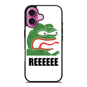 PEPE THE FROG REEEE CARTOON iPhone 16 Plus Case Cover PEPE THE FROG REEEE CARTOON iPhone 16 Plus Case Cover