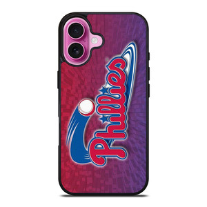 PHILADELPHIA PHILLIES BASEBALL EMBLEM iPhone 16 Plus Case Cover PHILADELPHIA PHILLIES BASEBALL EMBLEM iPhone 16 Plus Case Cover