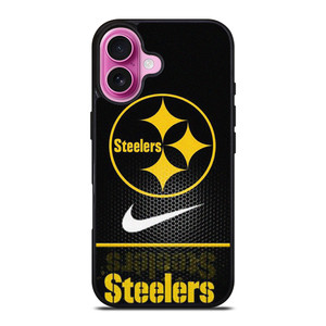 PITTSBURGH STEELERS CARBON NIKE iPhone 16 Plus Case Cover