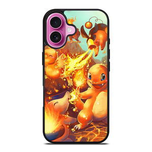 POKEMON FIRE iPhone 16 Plus Case Cover