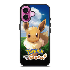 POKEMON LETS GO EEVEE iPhone 16 Plus Case Cover POKEMON LETS GO EEVEE iPhone 16 Plus Case Cover