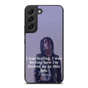 YNW MELLY RAPPER QUOTES Samsung Galaxy S22 Plus Case Cover YNW MELLY RAPPER QUOTES Samsung Galaxy S22 Plus Case Cover
