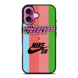 POWERPUFF X NIKE SB iPhone 16 Plus Case Cover POWERPUFF X NIKE SB iPhone 16 Plus Case Cover