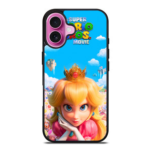 PRINCESS PEACH SUPER MARIO BROS MOVIE iPhone 16 Plus Case Cover PRINCESS PEACH SUPER MARIO BROS MOVIE iPhone 16 Plus Case Cover