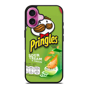 PRINGLES POTATO CHIPS SOUR CREAM iPhone 16 Plus Case Cover PRINGLES POTATO CHIPS SOUR CREAM iPhone 16 Plus Case Cover