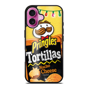 PRINGLES TORTILLAS NACHO CHEESE SNACKS iPhone 16 Plus Case Cover PRINGLES TORTILLAS NACHO CHEESE SNACKS iPhone 16 Plus Case Cover