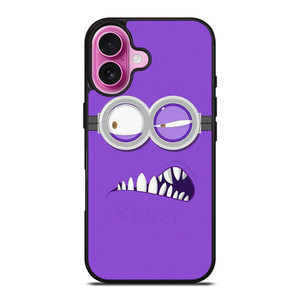 PURPLE MINION MINIMALIST iPhone 16 Plus Case Cover PURPLE MINION MINIMALIST iPhone 16 Plus Case Cover
