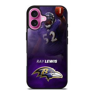 RAY LEWIS BALTIMORE RAVENS NFL iPhone 16 Plus Case Cover RAY LEWIS BALTIMORE RAVENS NFL iPhone 16 Plus Case Cover