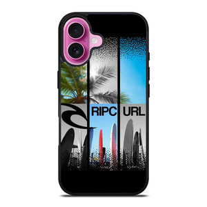 RIP CURL SURFING iPhone 16 Plus Case Cover RIP CURL SURFING iPhone 16 Plus Case Cover
