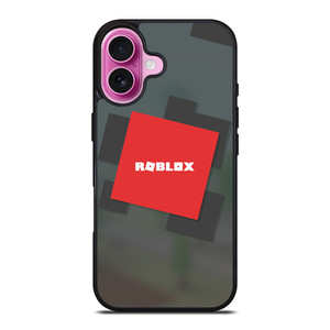ROBLOX GAMES 8 BIT LOGO iPhone 16 Plus Case Cover ROBLOX GAMES 8 BIT LOGO iPhone 16 Plus Case Cover