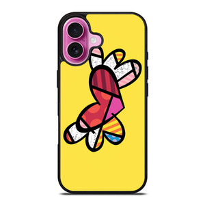 ROMERO BRITTO LOVE SIGN iPhone 16 Plus Case Cover ROMERO BRITTO LOVE SIGN iPhone 16 Plus Case Cover
