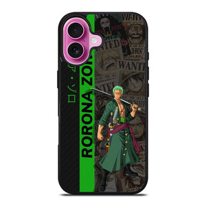 RORONA ZORO ANIME MANGA iPhone 16 Plus Case Cover RORONA ZORO ANIME MANGA iPhone 16 Plus Case Cover