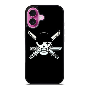 RORONOA ZORO ONE PIECE LOGO iPhone 16 Plus Case Cover