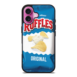 RUFFLES POTATO CHIPS ORIGINAL iPhone 16 Plus Case Cover