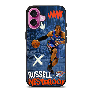RUSSELL WESTBROOK OKC OKLAHOMA CITY THUNDER iPhone 16 Plus Case Cover RUSSELL WESTBROOK OKC OKLAHOMA CITY THUNDER iPhone 16 Plus Case Cover
