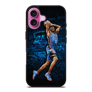 RUSSELL WESTBROOK OKLAHOMA CITY THUNDER iPhone 16 Plus Case Cover RUSSELL WESTBROOK OKLAHOMA CITY THUNDER iPhone 16 Plus Case Cover