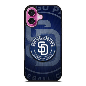 SAN DIEGO PADRES BASEBALL METAL LOGO iPhone 16 Plus Case Cover SAN DIEGO PADRES BASEBALL METAL LOGO iPhone 16 Plus Case Cover